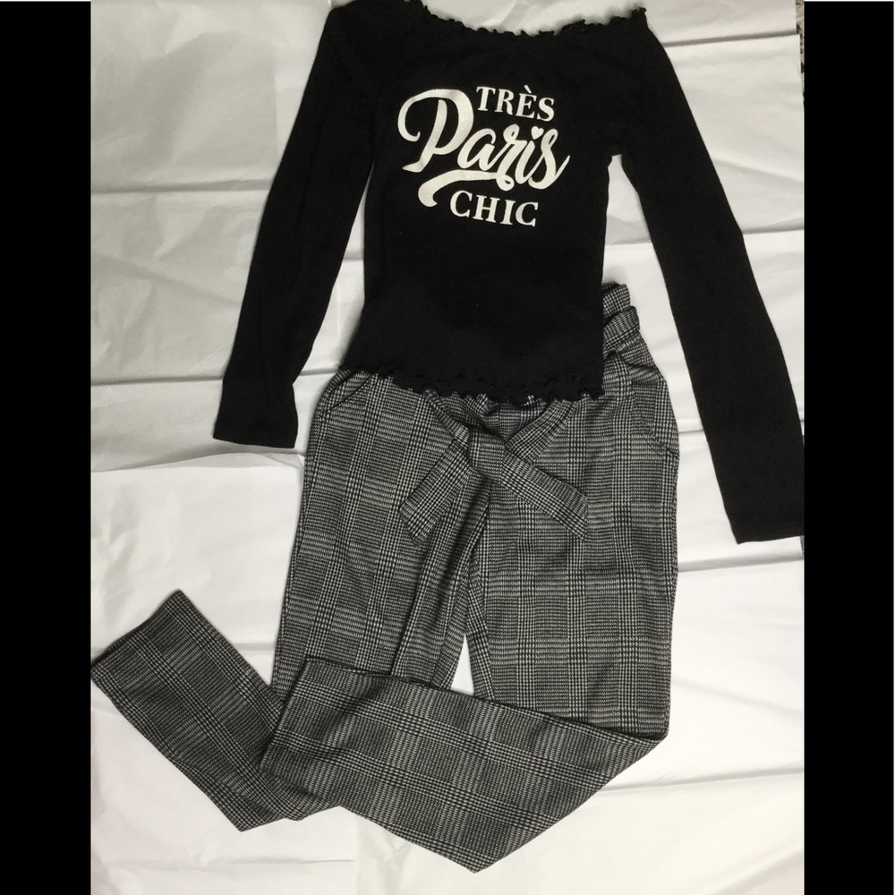 Matching set girls size 8 Justice price final